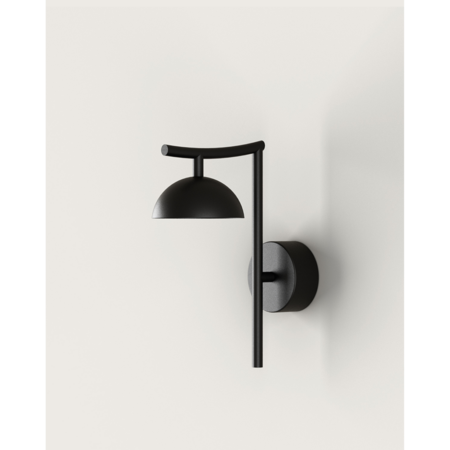 Tana LED Wall Light in Matt Black