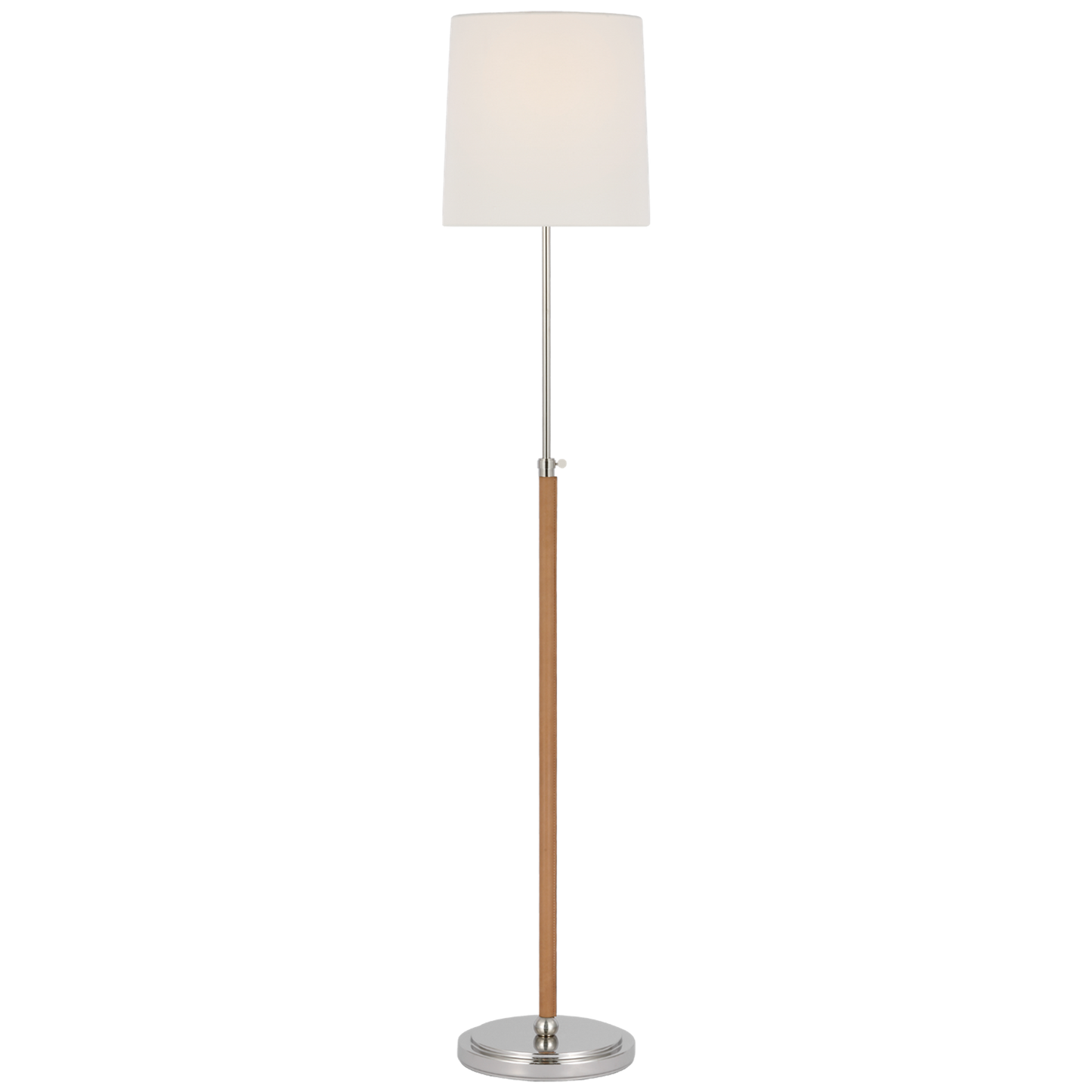 Bryant Wrapped Floor Lamp with Linen Shade