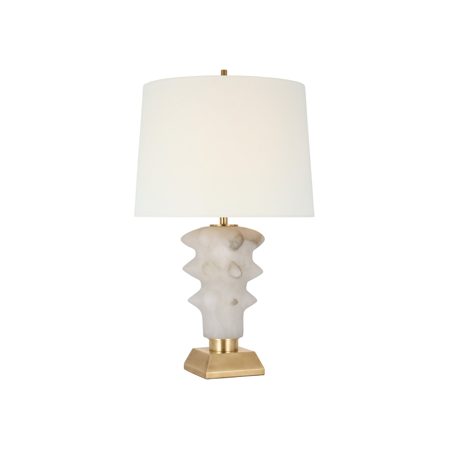 Luxor Medium Table Lamp with Linen Shade