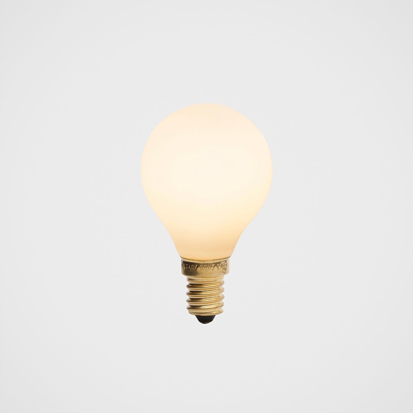 Porcelain I Golf Ball, E27 Cap, Dimmable, 2700K