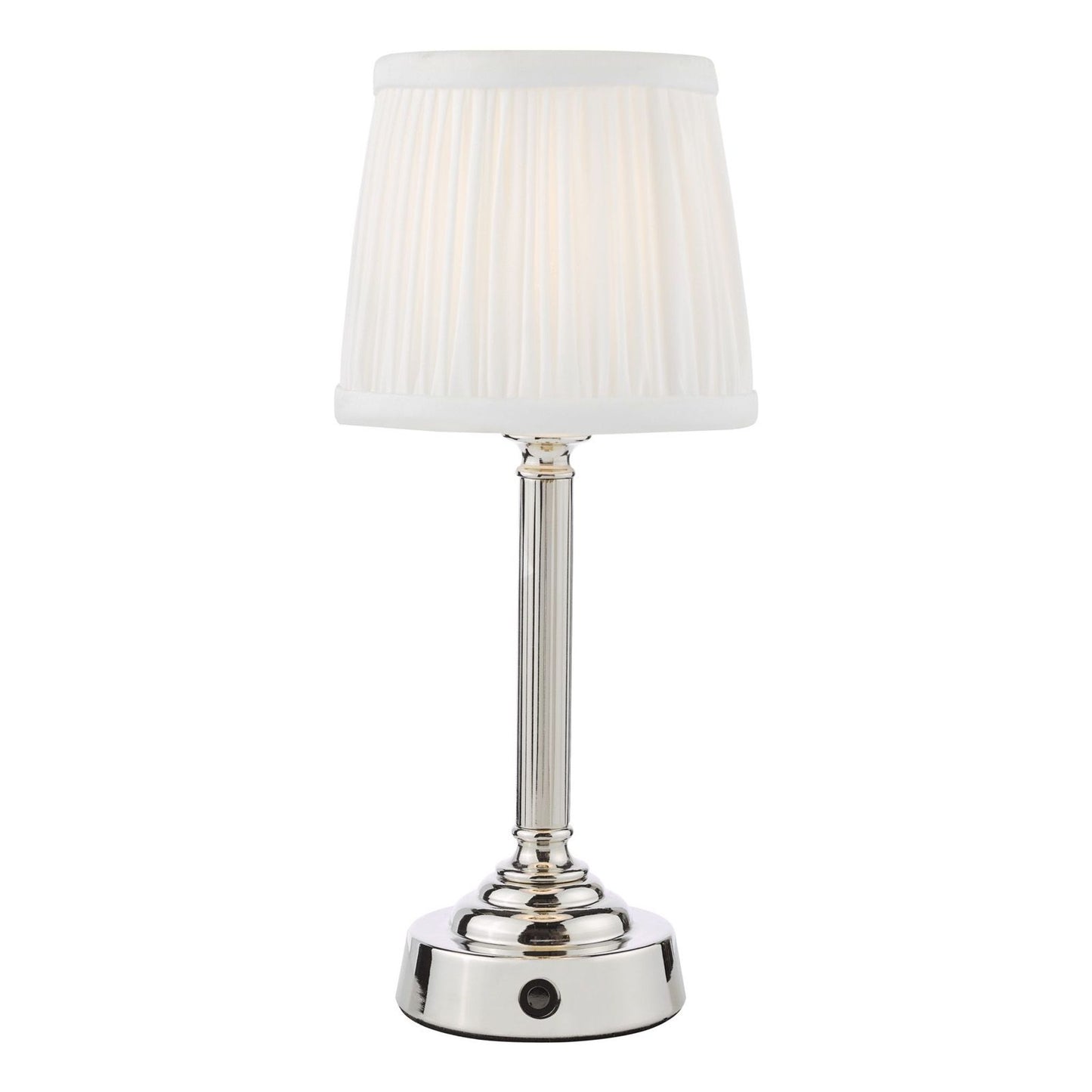 Virgil Rechargeable Table Lamp With Shade