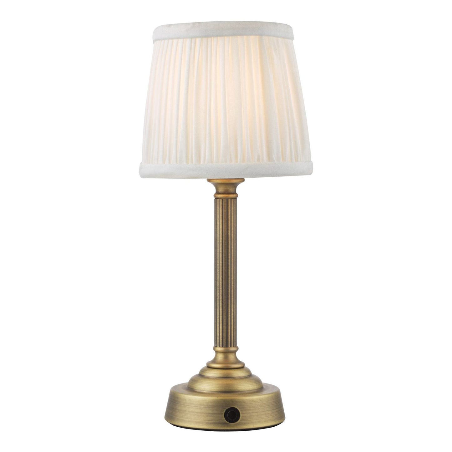 Virgil Rechargeable Table Lamp With Shade