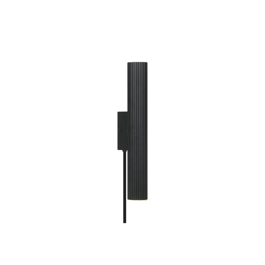 Vico long Wall Light in Black