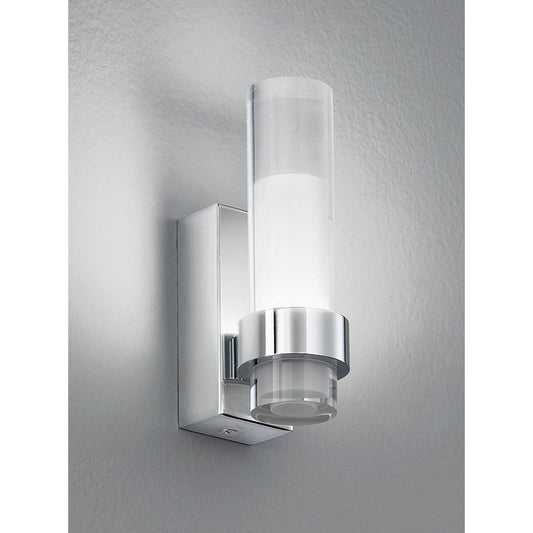 LED 1-Light Wall Bracket in Chrome