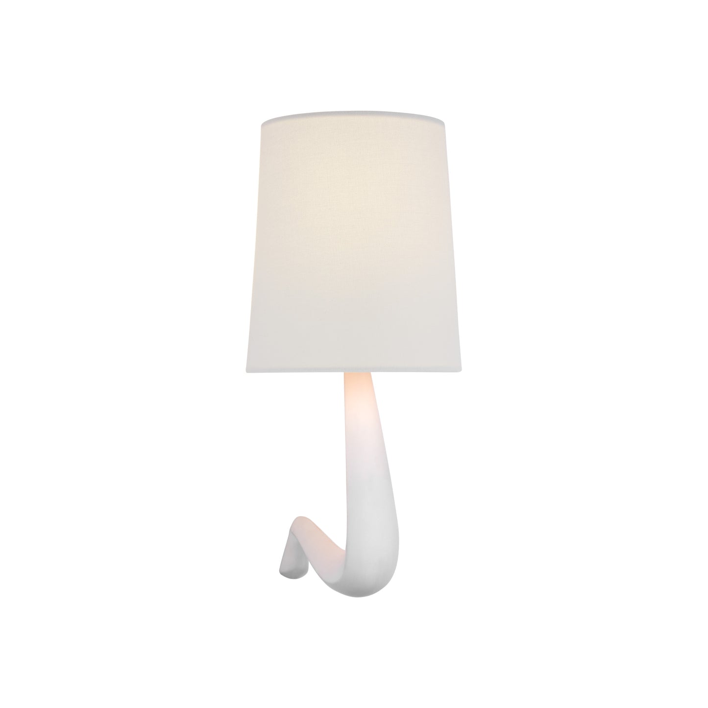 Gaya Medium Sconce with Linen Shade