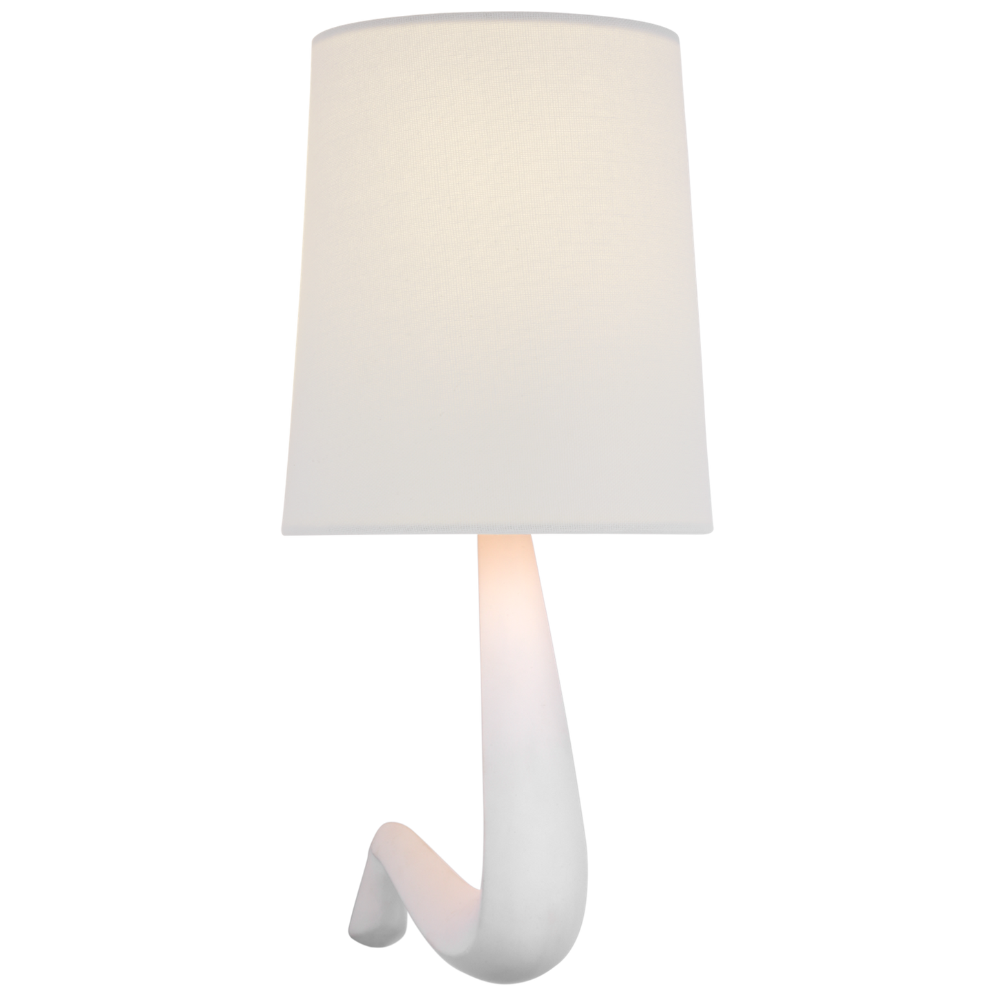 Gaya Medium Sconce with Linen Shade