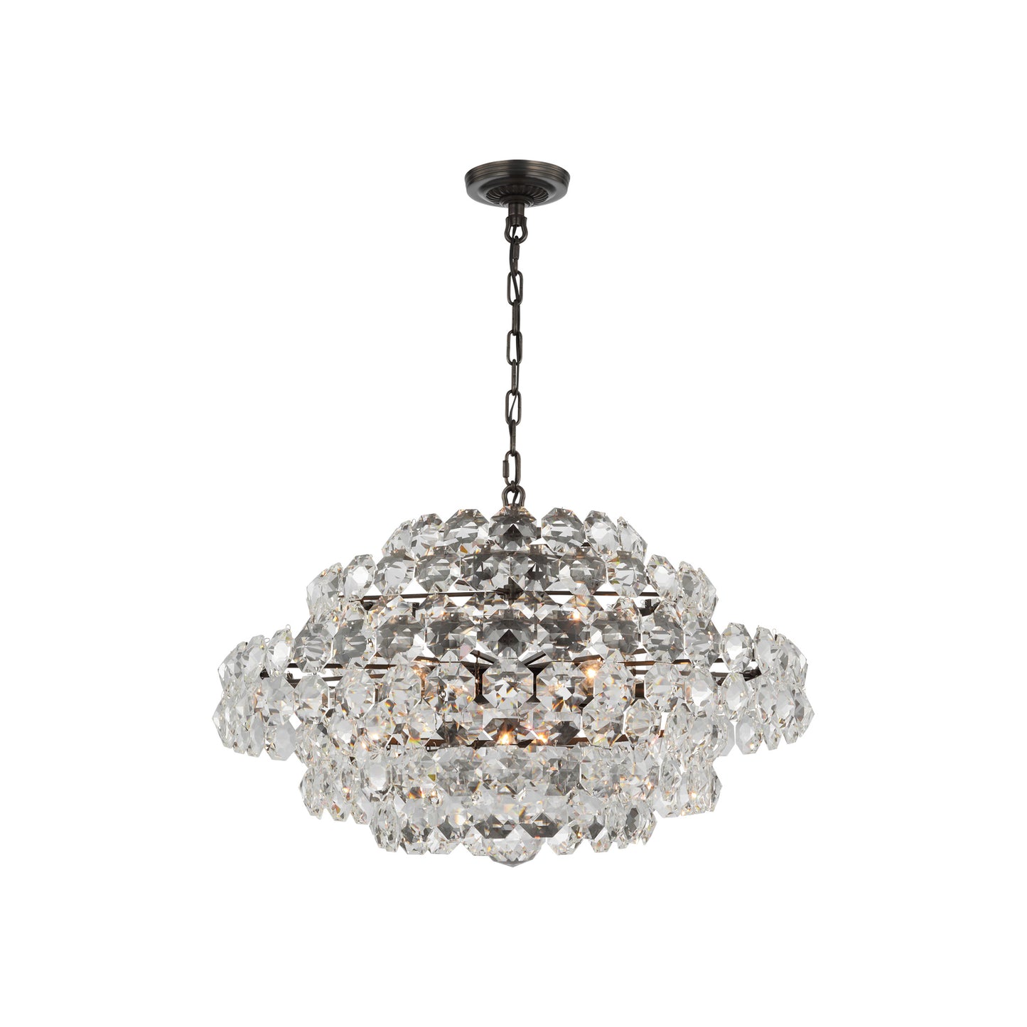 Sanger Chandelier with Crystal