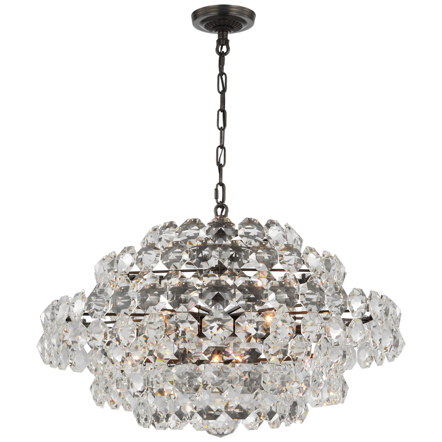 Sanger Chandelier with Crystal