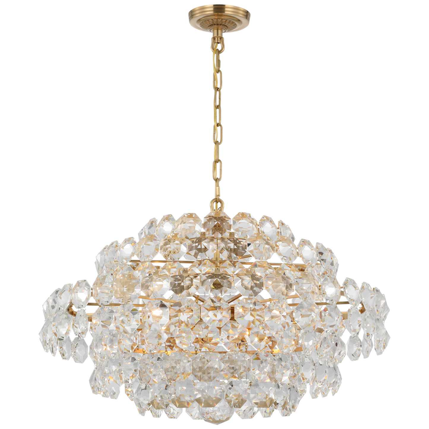 Sanger Chandelier with Crystal