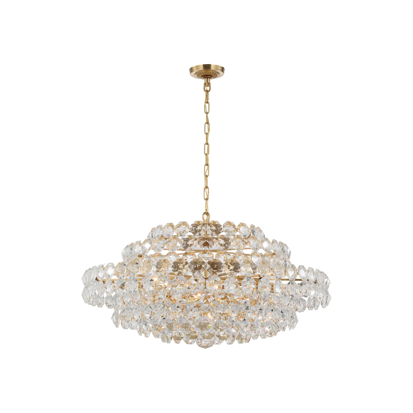 Sanger Chandelier with Crystal