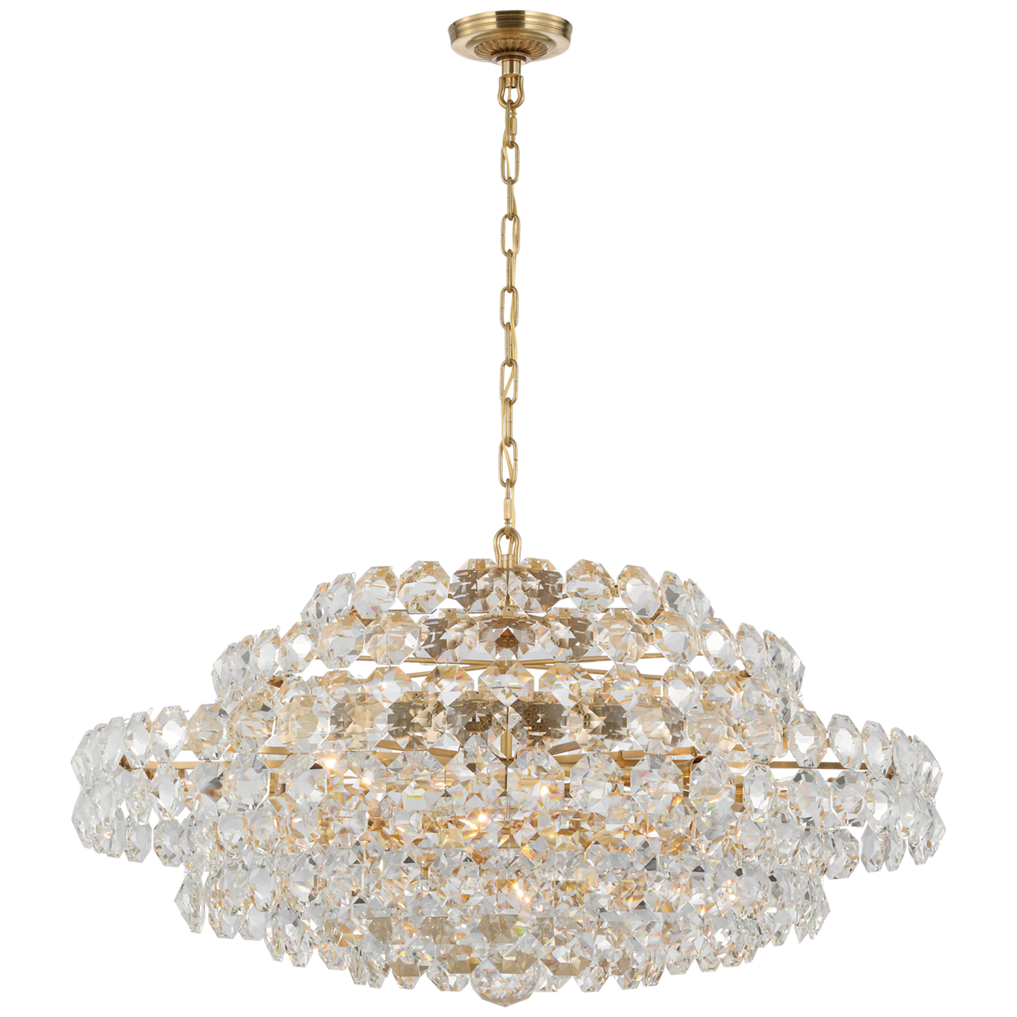 Sanger Chandelier with Crystal