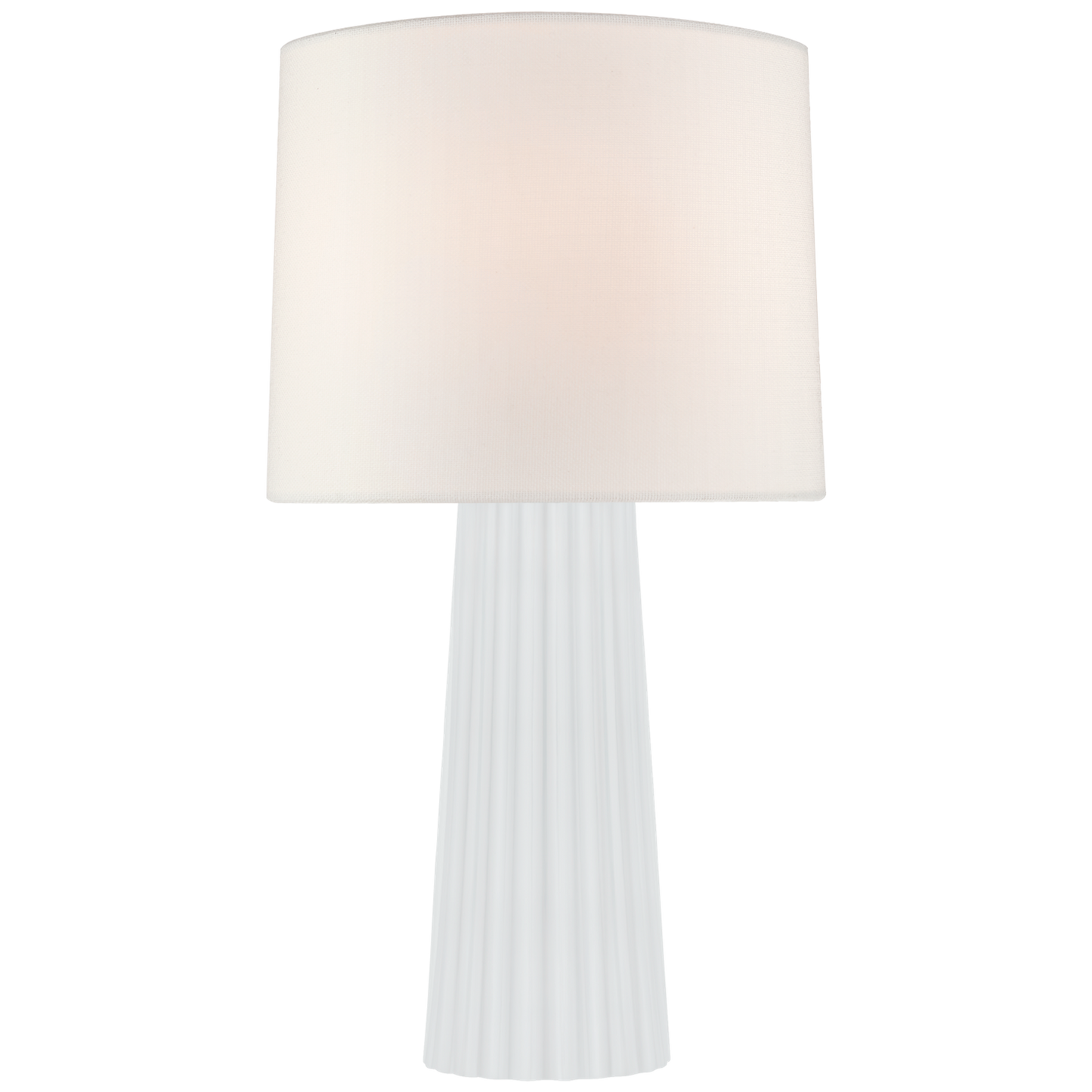 Danube Medium Table Lamp with Linen Shade