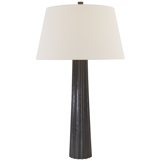 Fluted Large Table Lamp