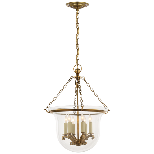 Country Medium Bell Jar Pendant Lantern