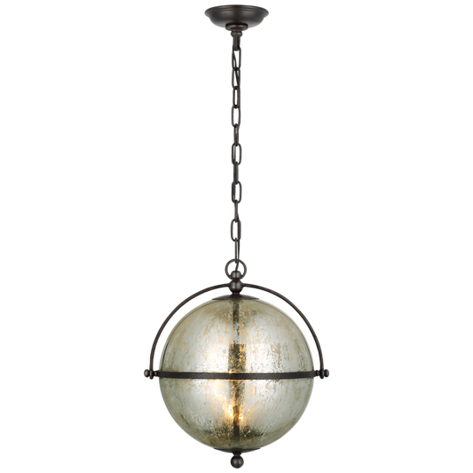 Bayridge Pendant with Antique Mercury Glass