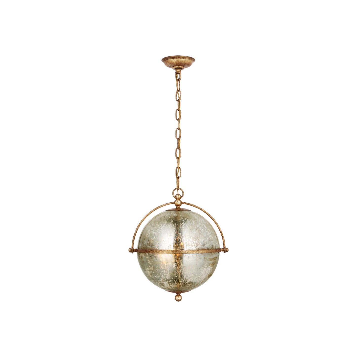 Bayridge Pendant with Antique Mercury Glass