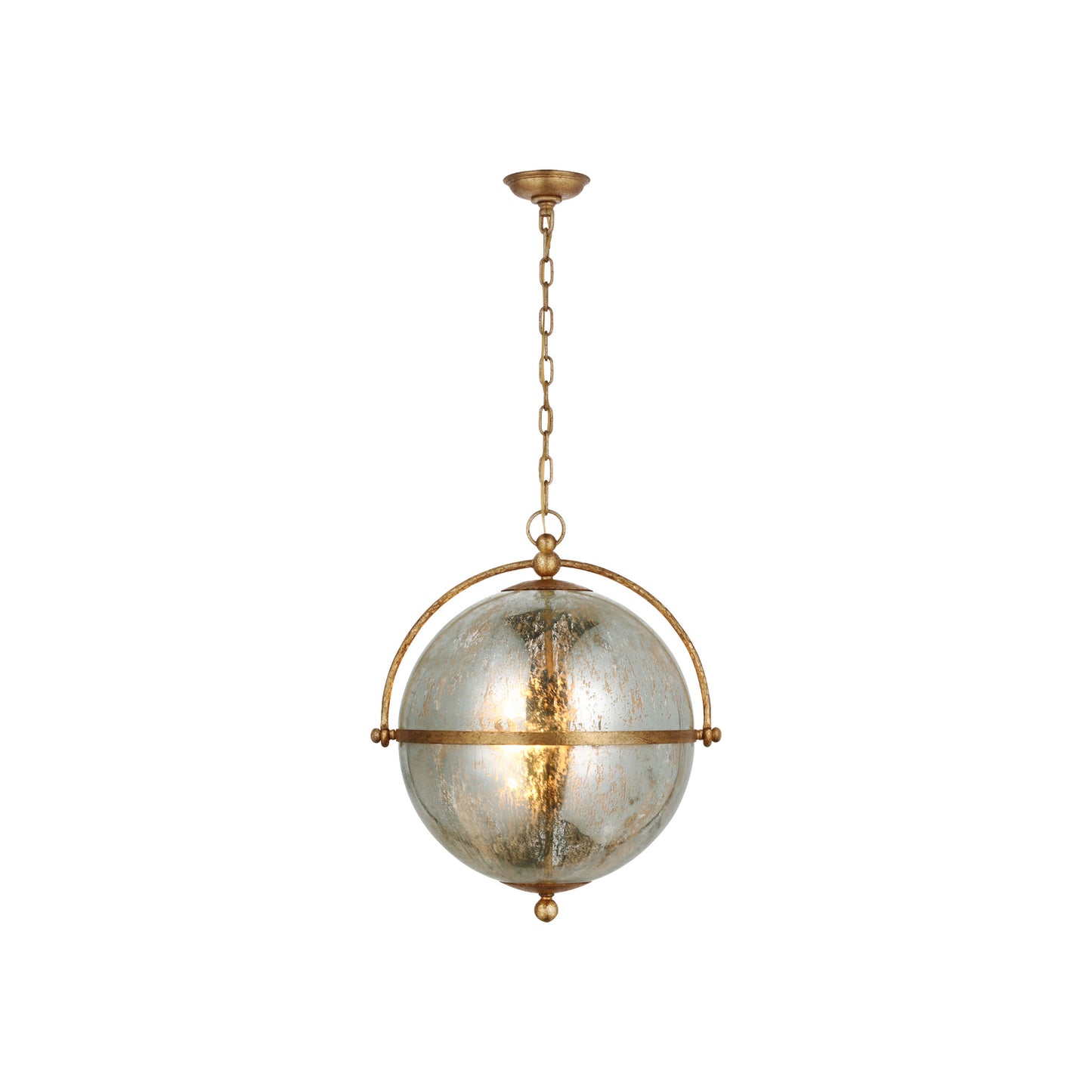 Bayridge Pendant with Antique Mercury Glass