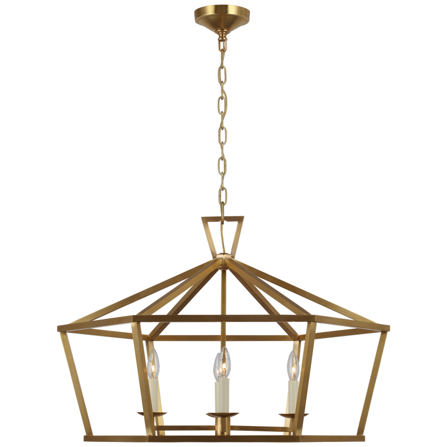 Darlana Wide Hexagonal Lantern