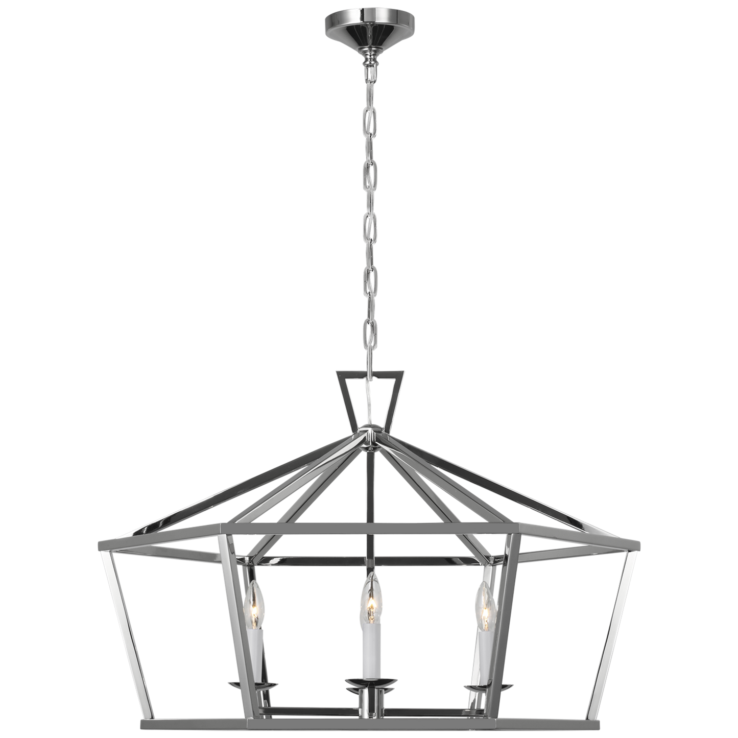 Darlana Wide Hexagonal Lantern