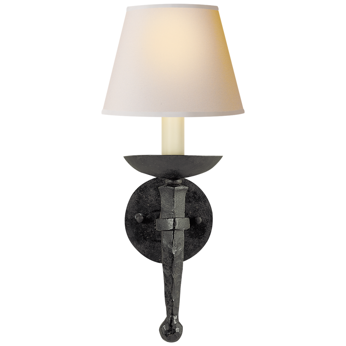 Iron Torch Sconce