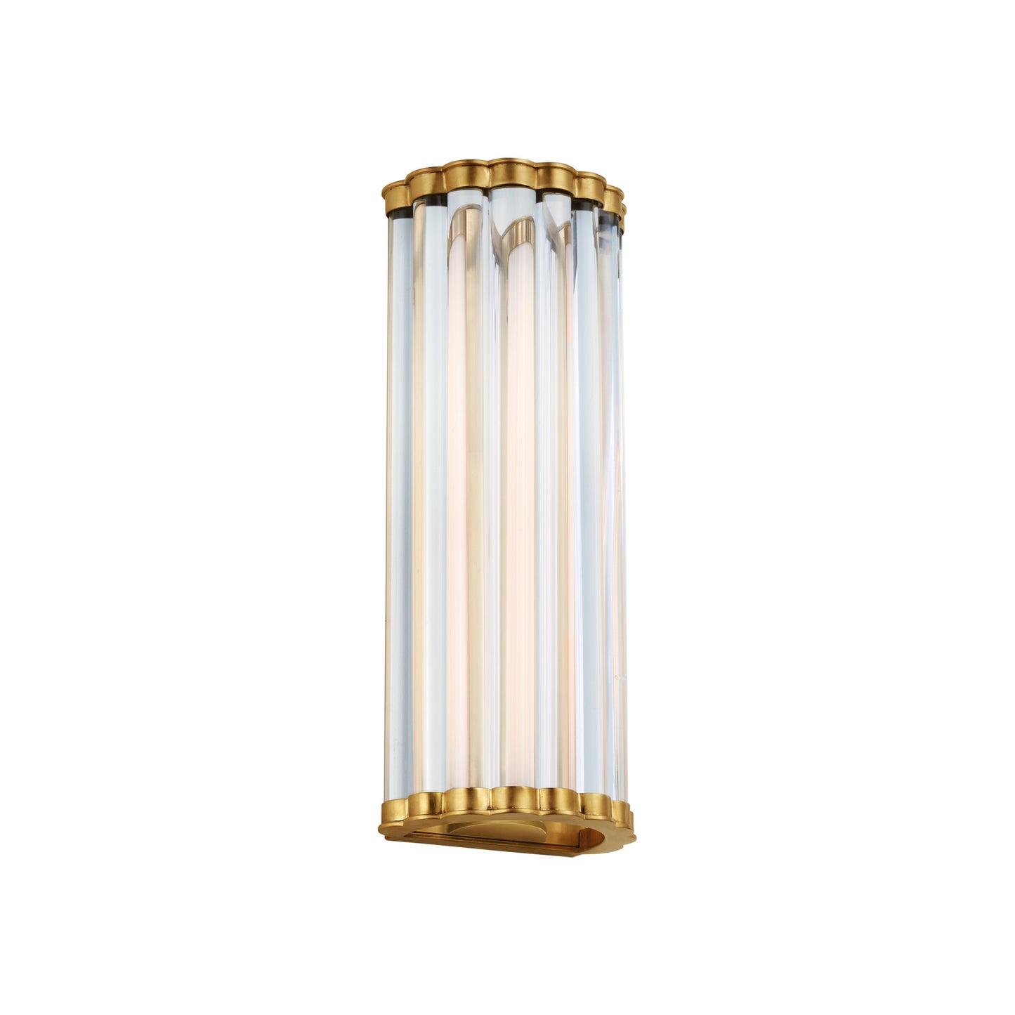 Kean Sconce with Clear Glass Rods