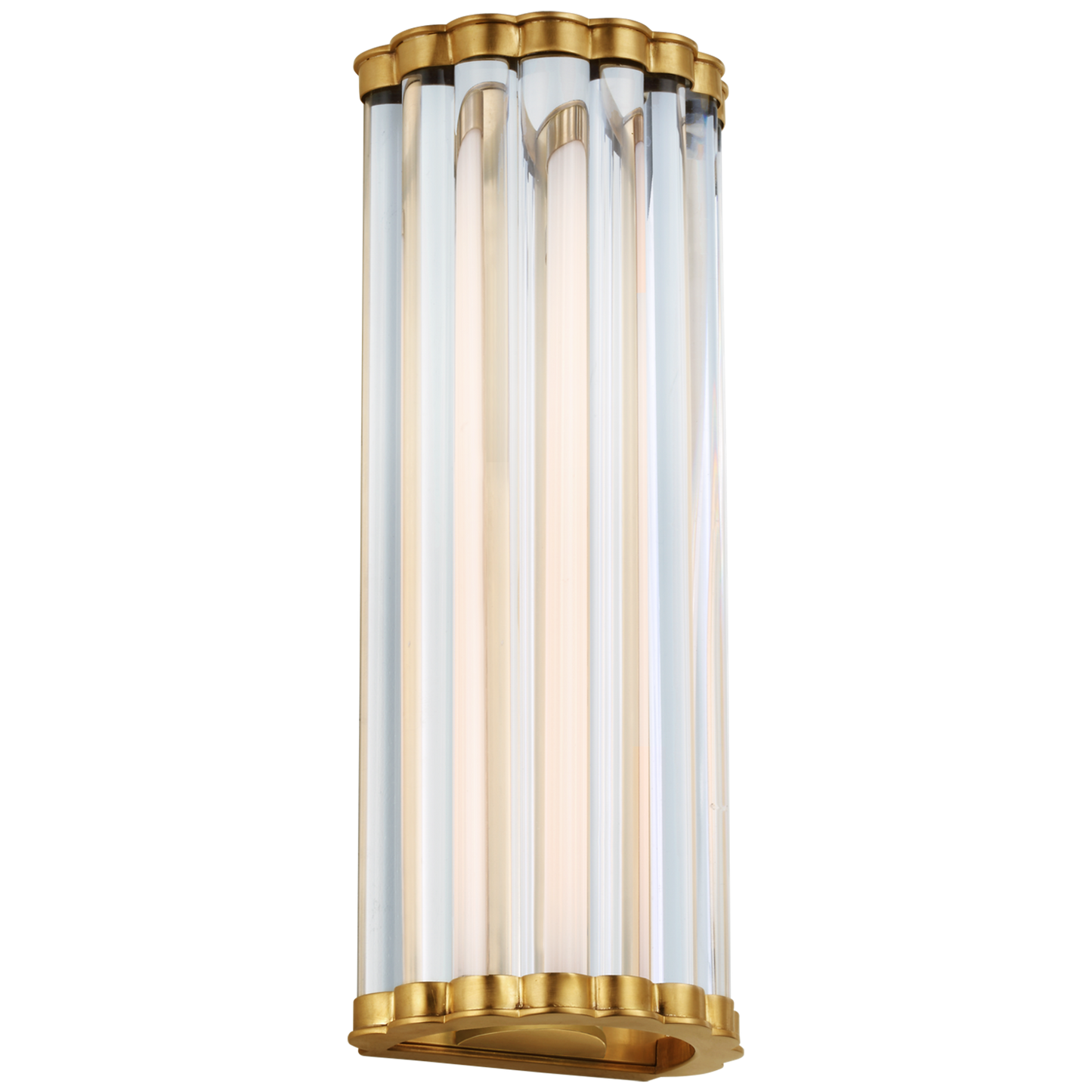 Kean Sconce with Clear Glass Rods