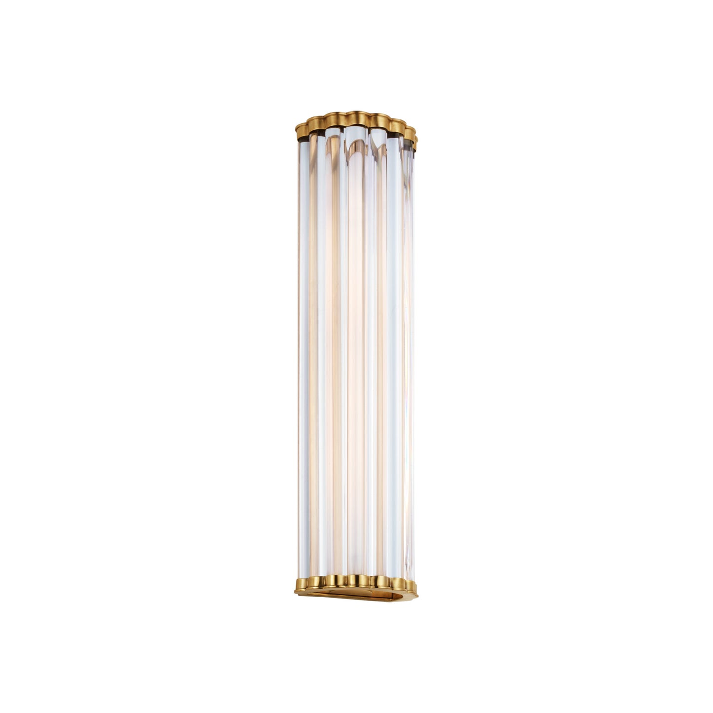 Kean Sconce with Clear Glass Rods