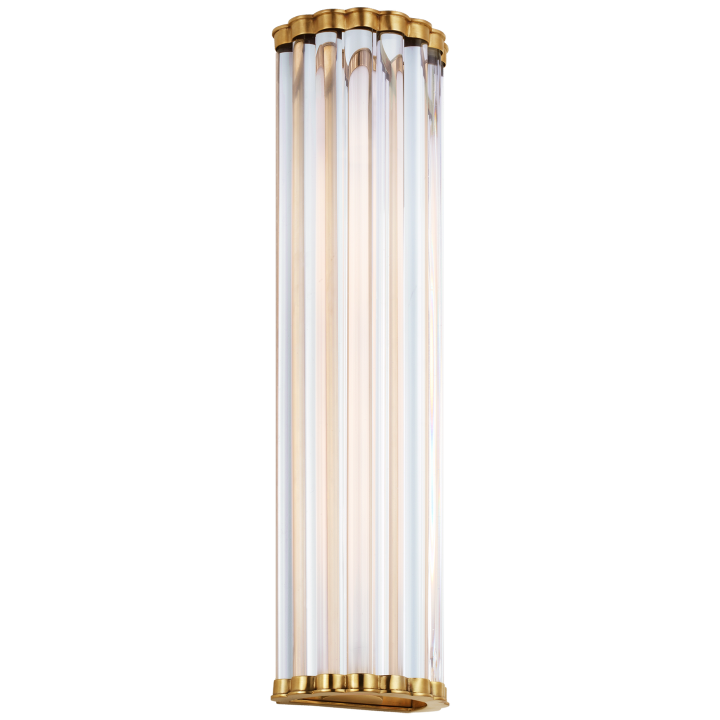 Kean Sconce with Clear Glass Rods