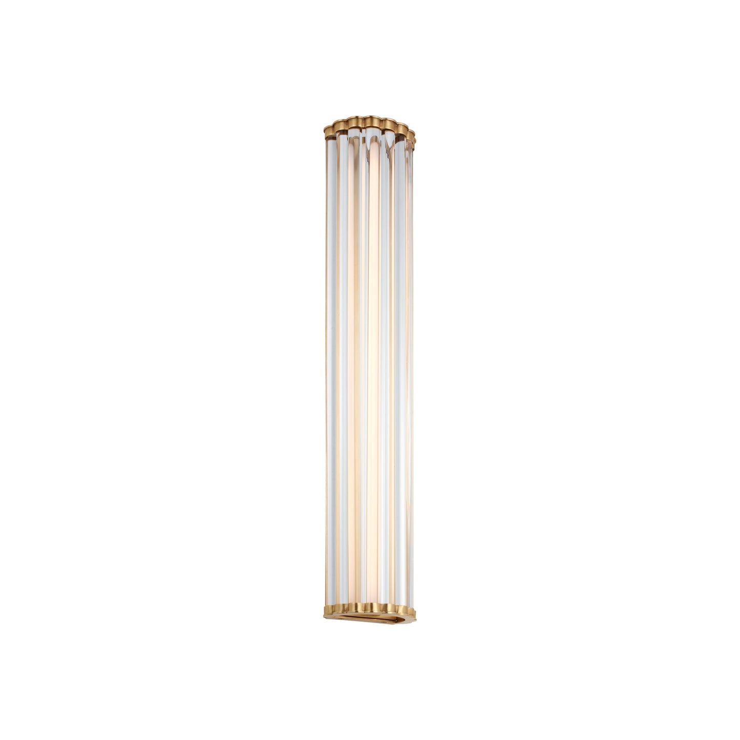 Kean Sconce with Clear Glass Rods