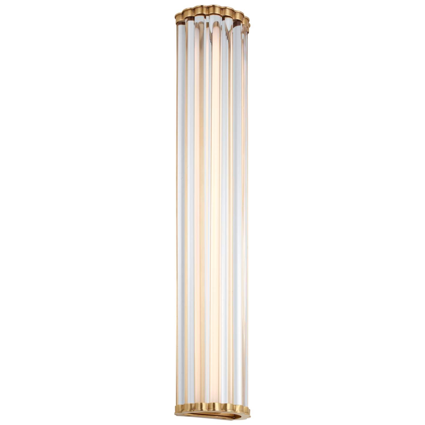 Kean Sconce with Clear Glass Rods