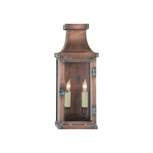 Bedford 3/4 Lantern in Natural Copper