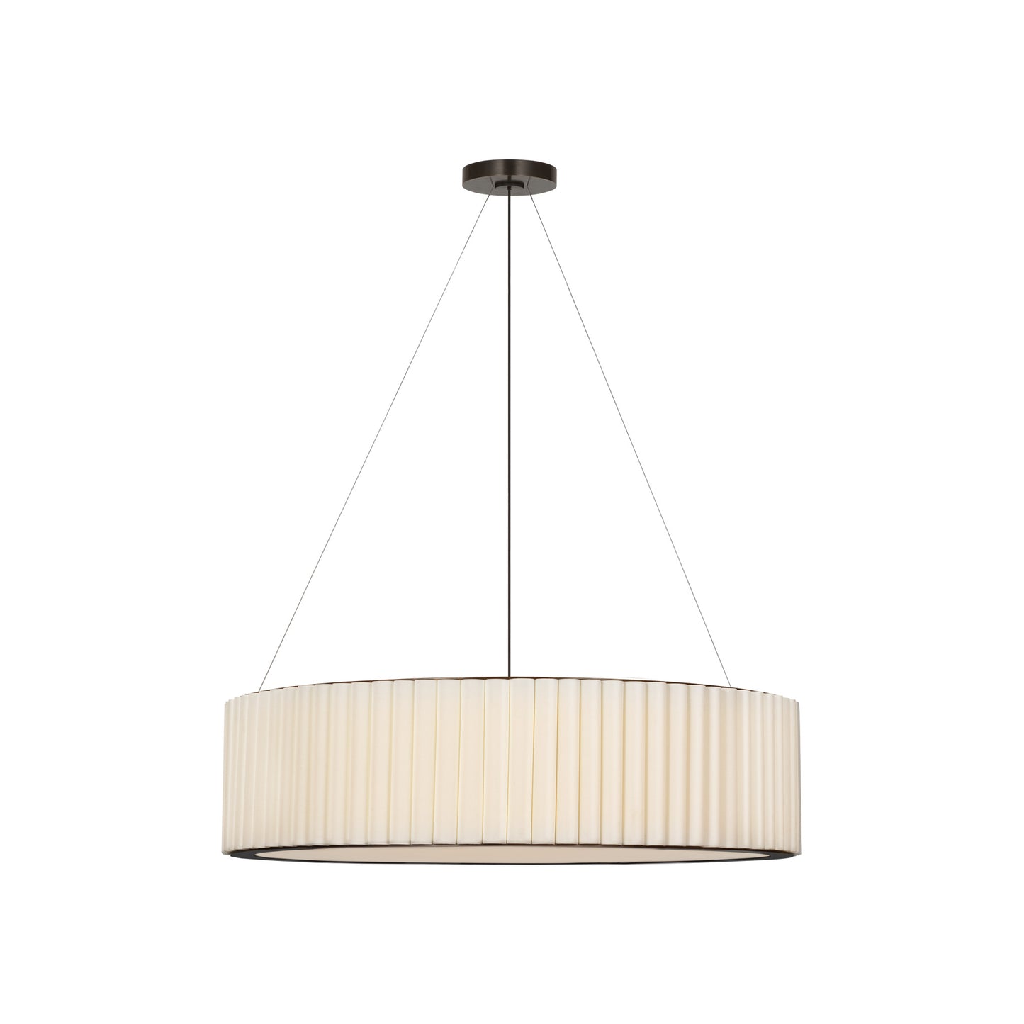 Palati Hanging Pendant with Linen Shade