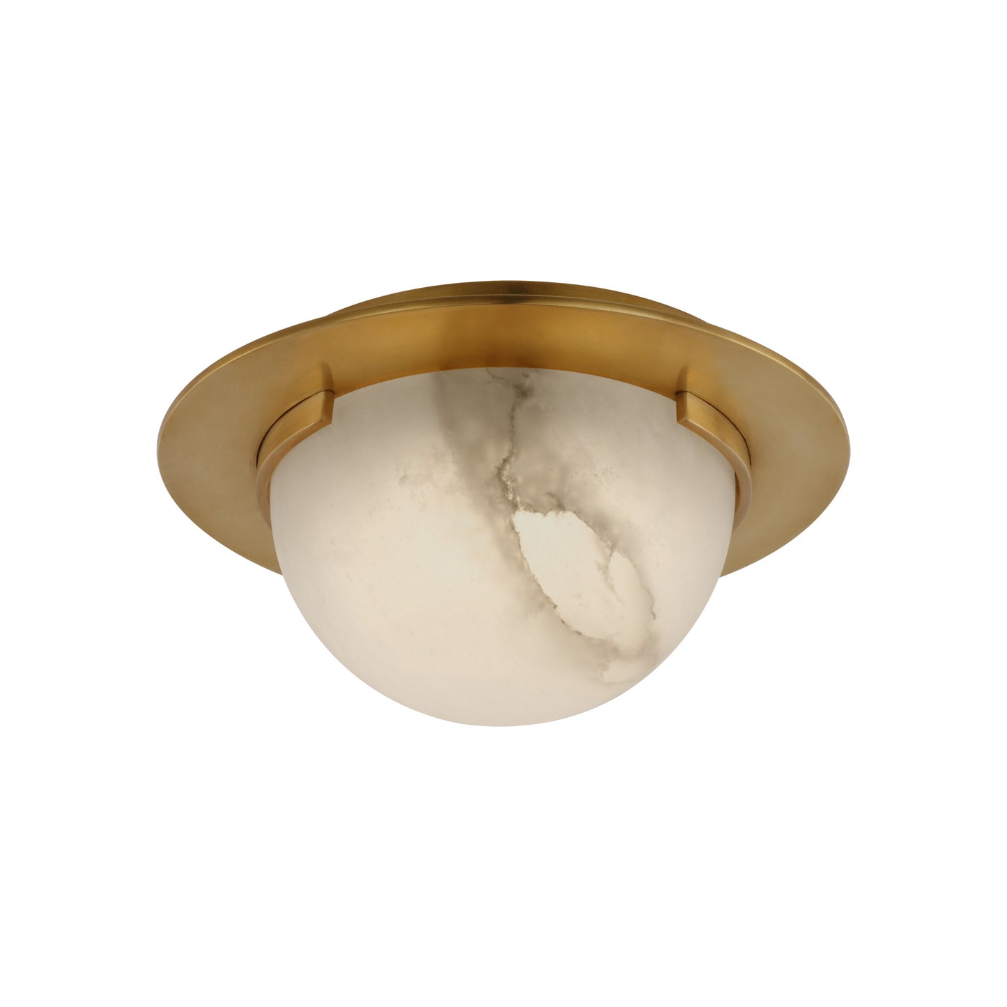 Melange 6" Solitaire Flush Mount