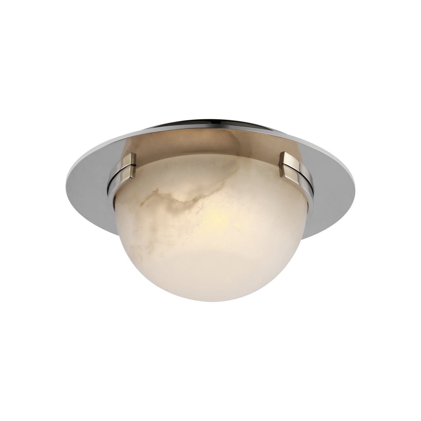 Melange 6" Solitaire Flush Mount