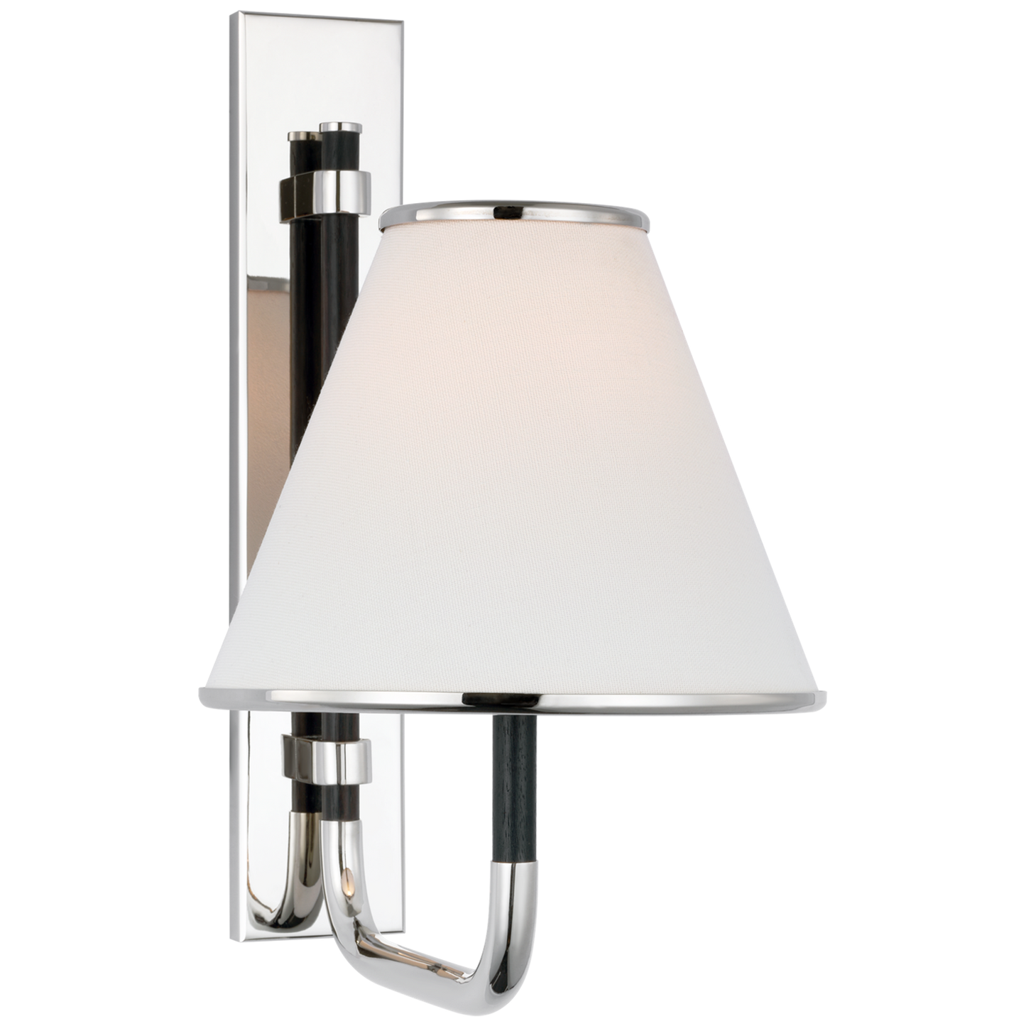 Rigby Small Sconce with Linen Shade