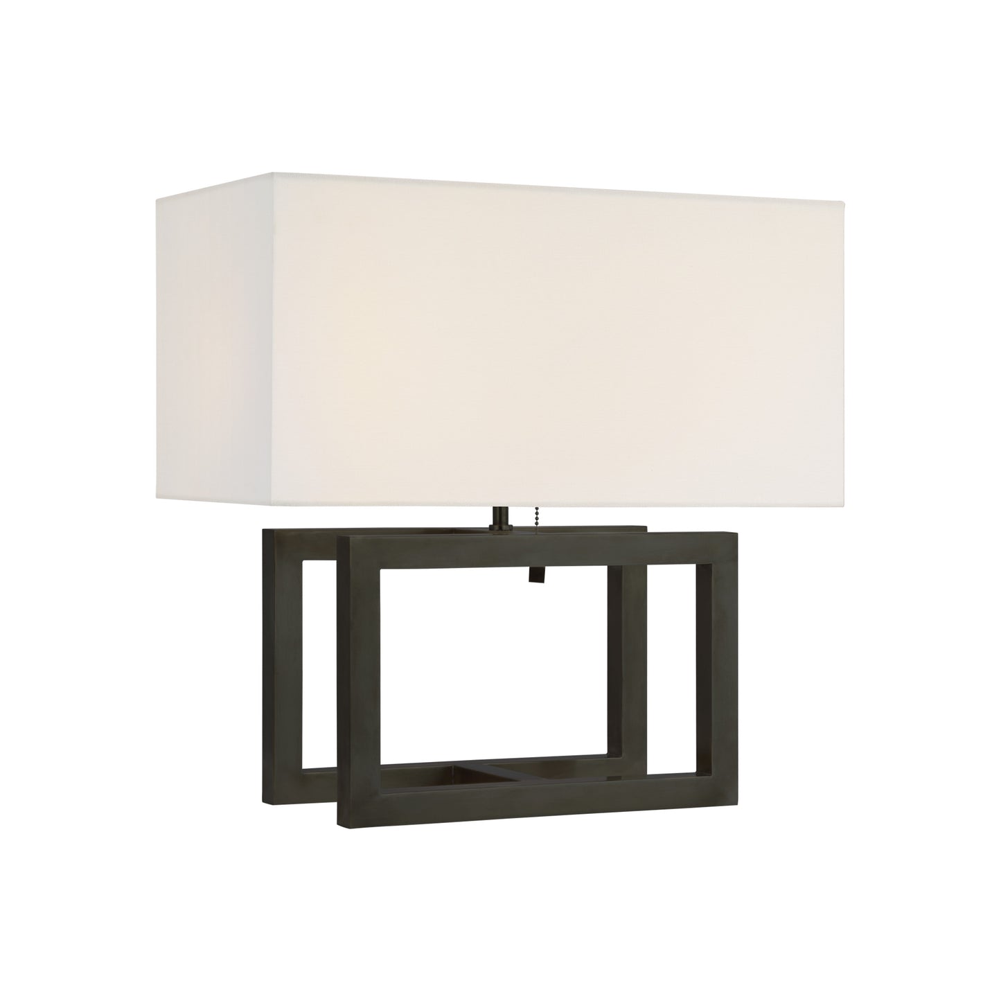 Galerie Medium Table Lamp with Linen Shade