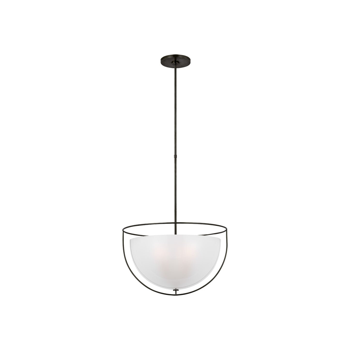 Odeon Large Pendant with Frosted Glass