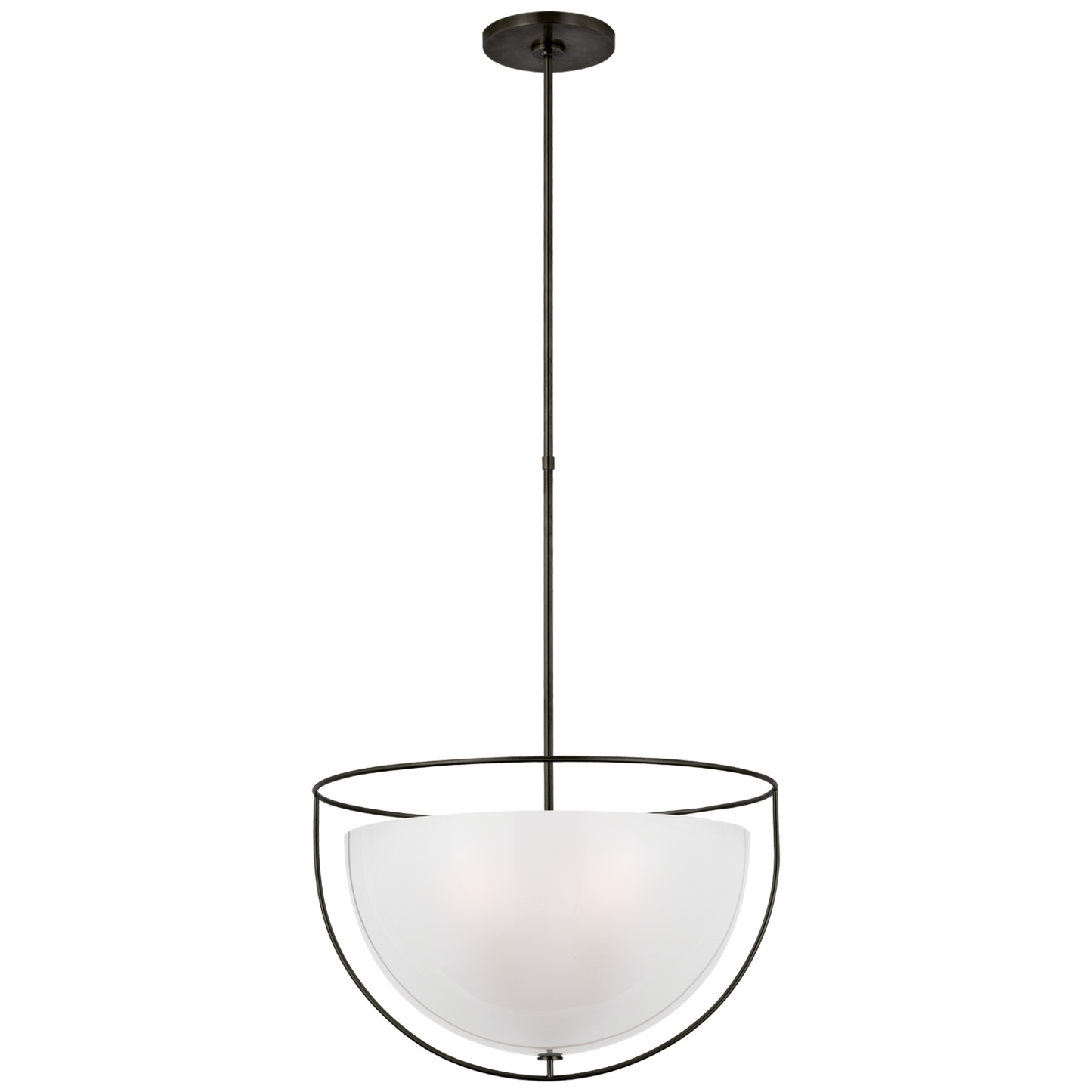 Odeon Large Pendant with Frosted Glass