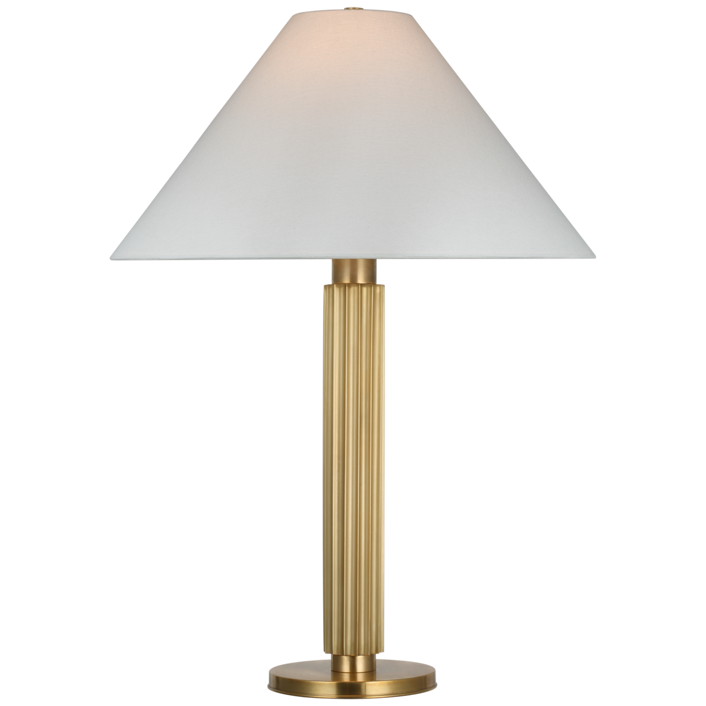 Durham Large Table Lamp with Linen Shade