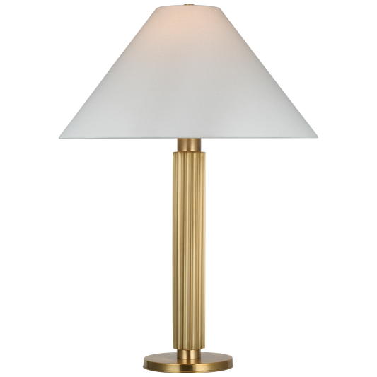 Durham Large Table Lamp with Linen Shade