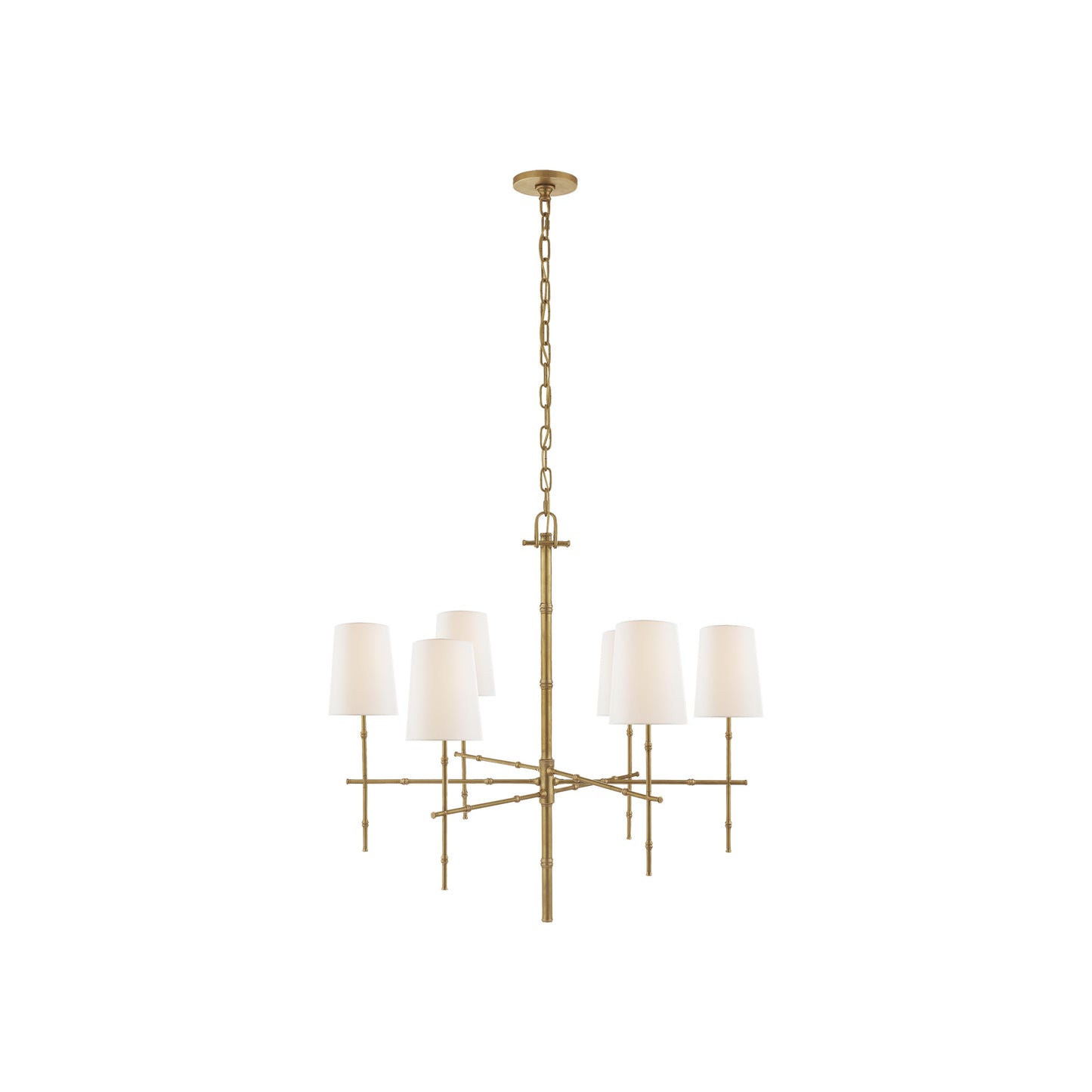 Grenol Medium Modern Bamboo Chandelier