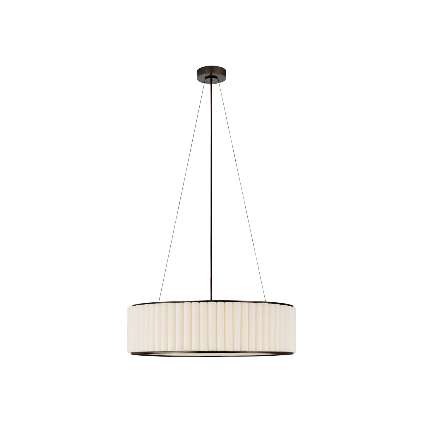 Palati Hanging Pendant with Linen Shade