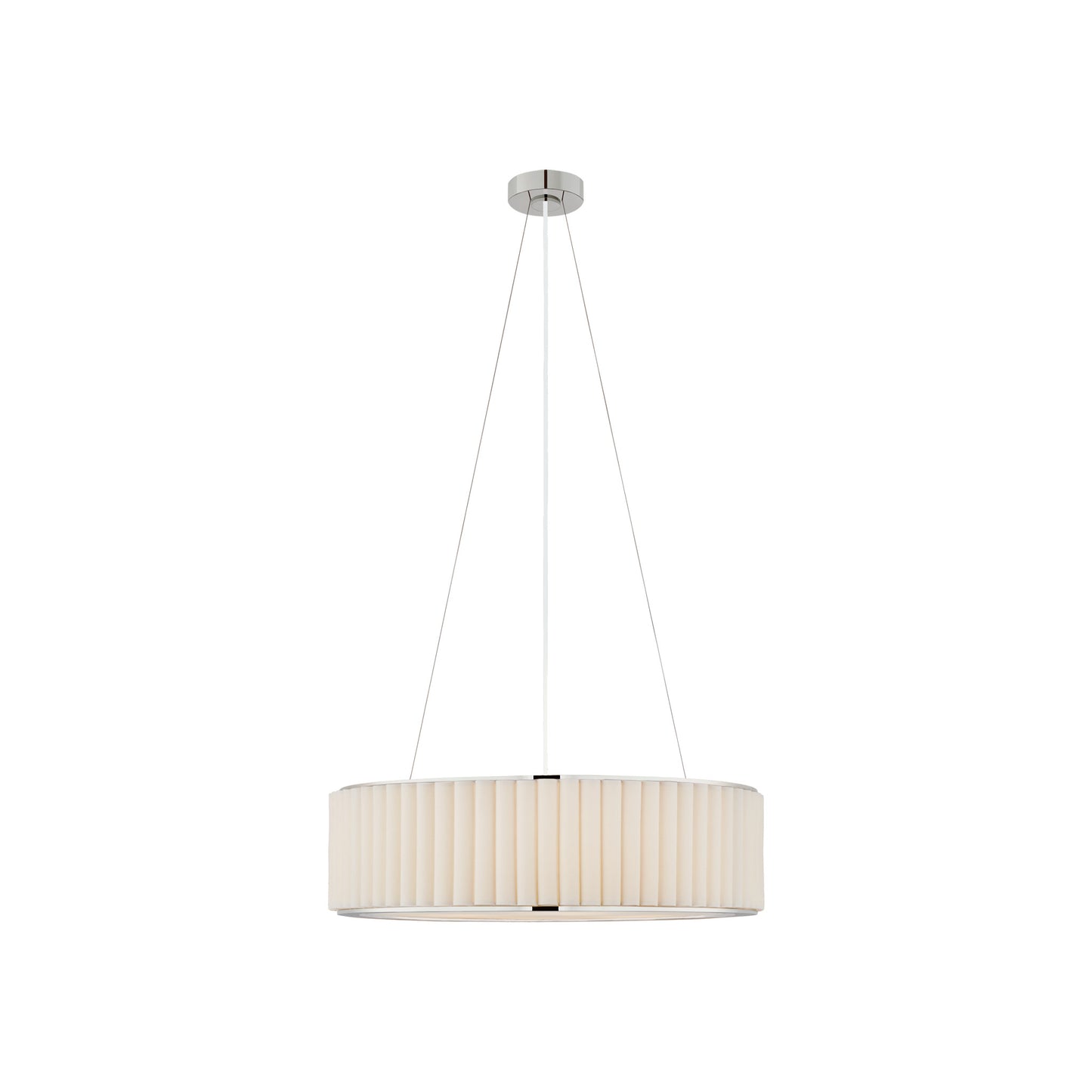 Palati Hanging Pendant with Linen Shade