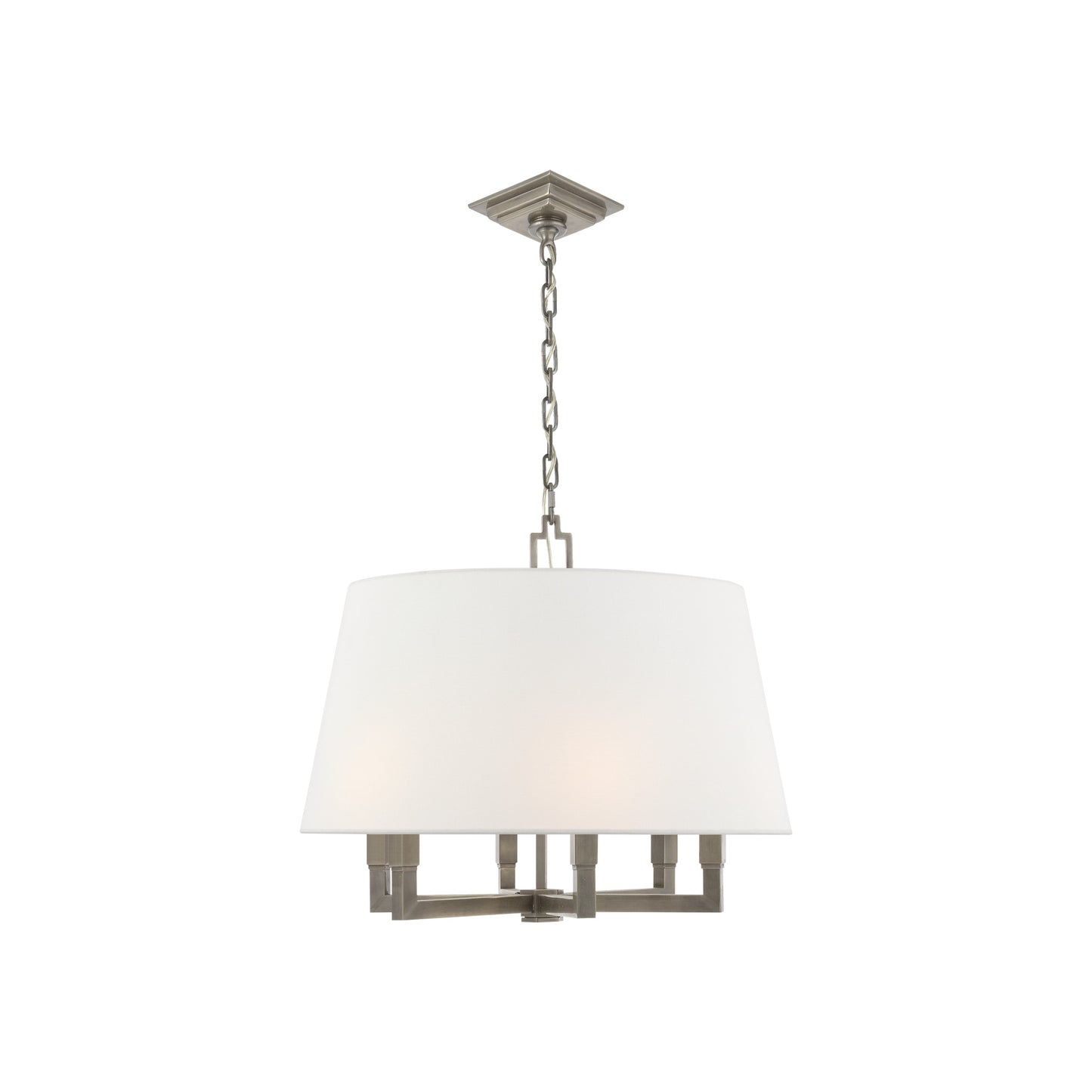 Square 6-Light Tube Pendant