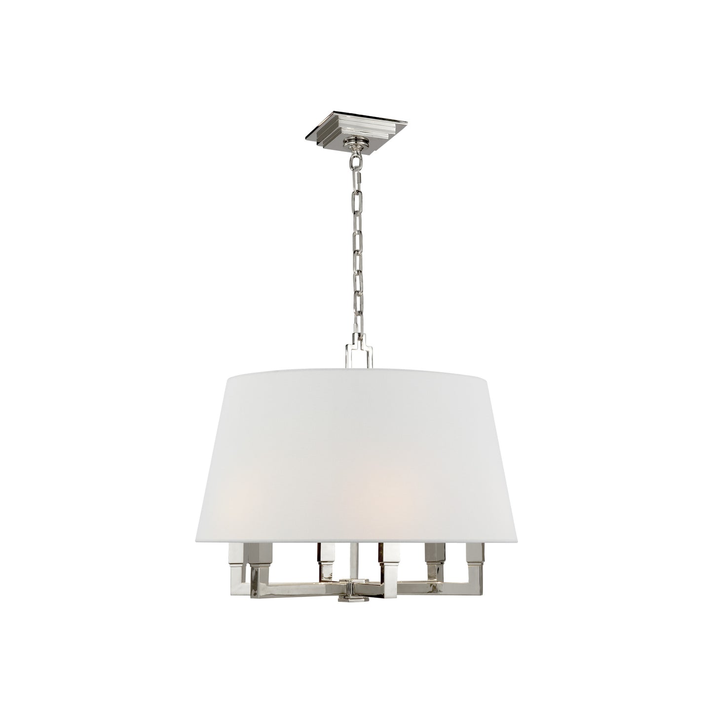 Square 6-Light Tube Pendant