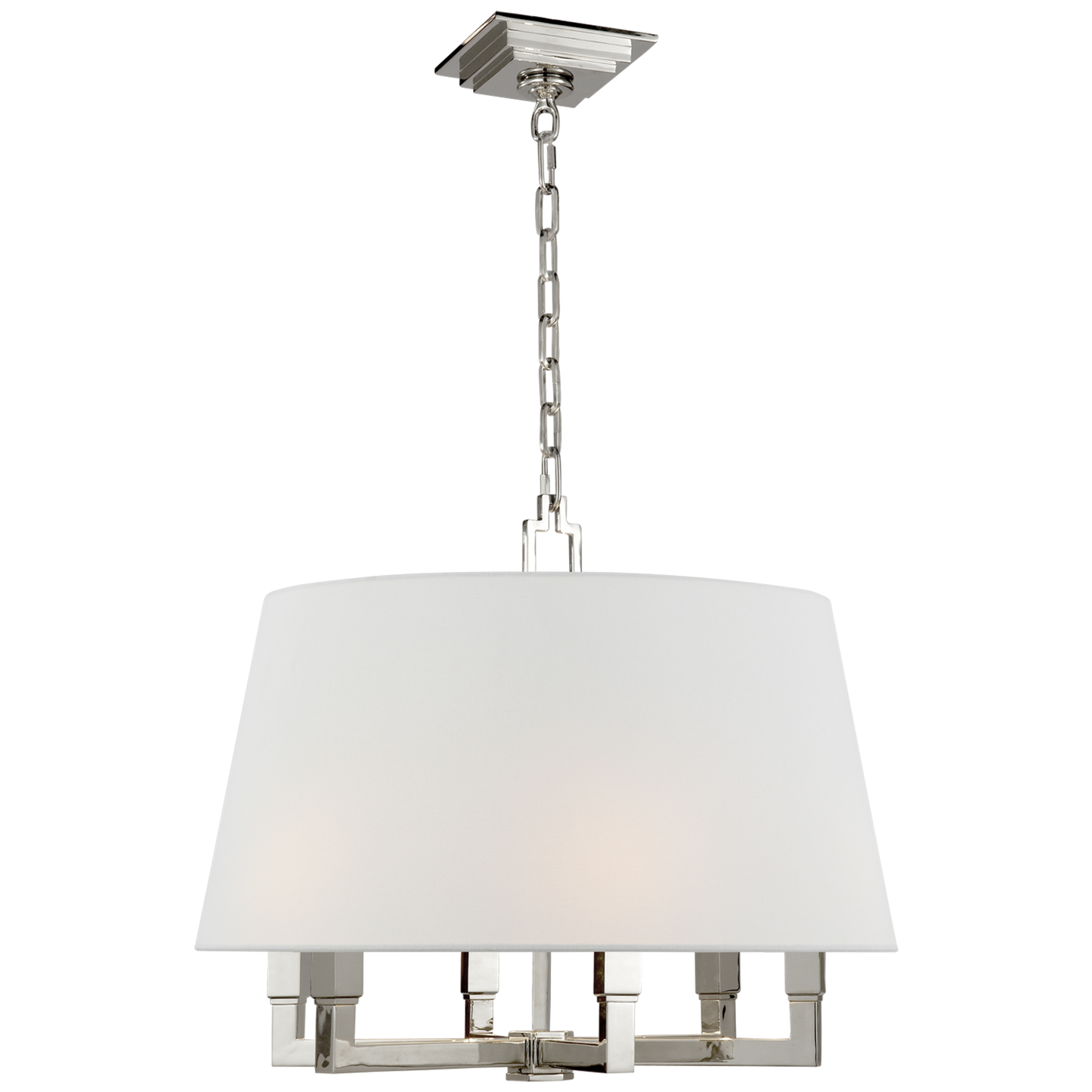 Square 6-Light Tube Pendant