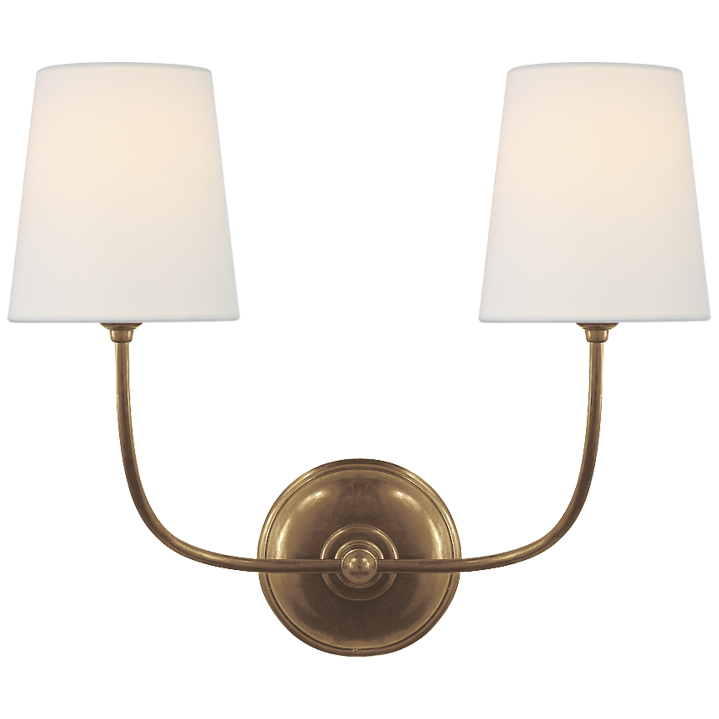 Vendome Double Arm Wall Lamp