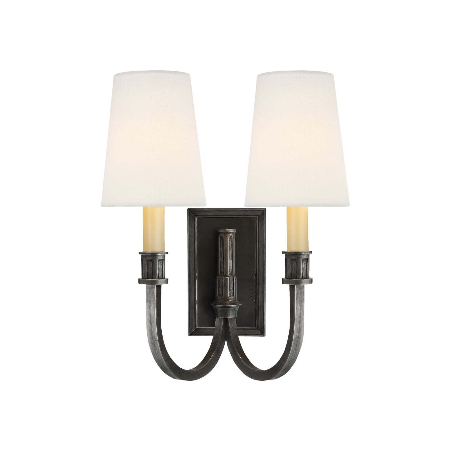 Modern Library Double Sconce