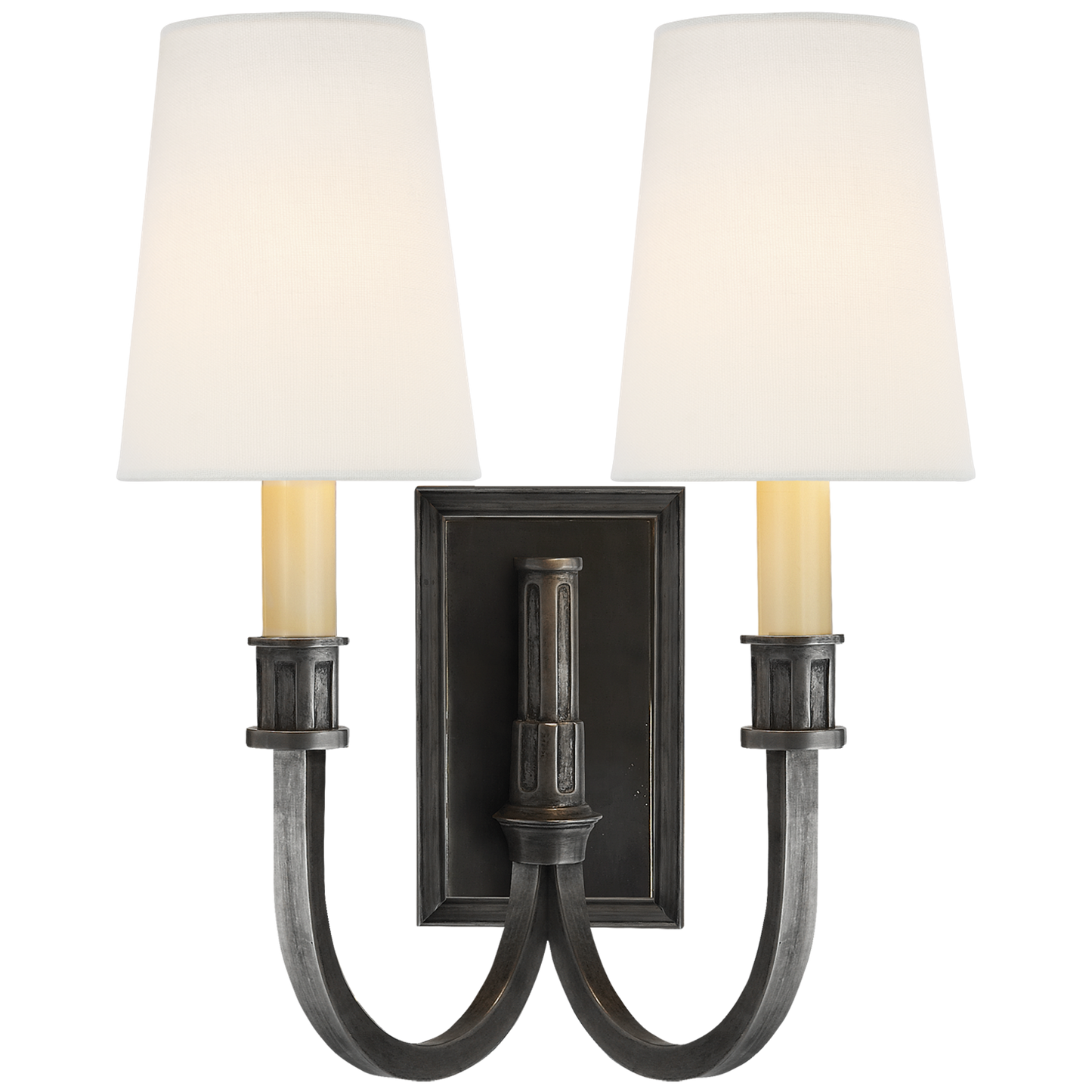 Modern Library Double Sconce