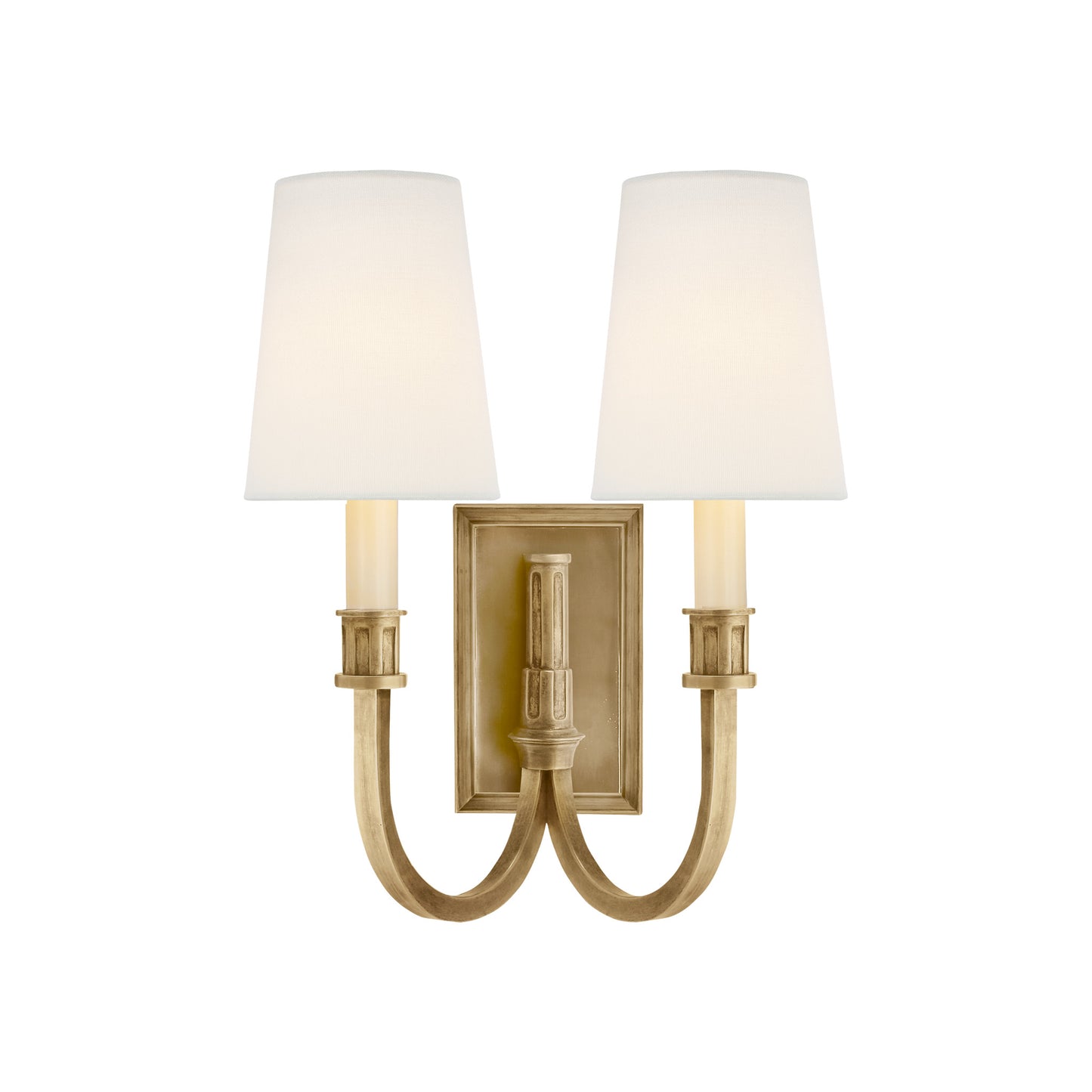 Modern Library Double Sconce